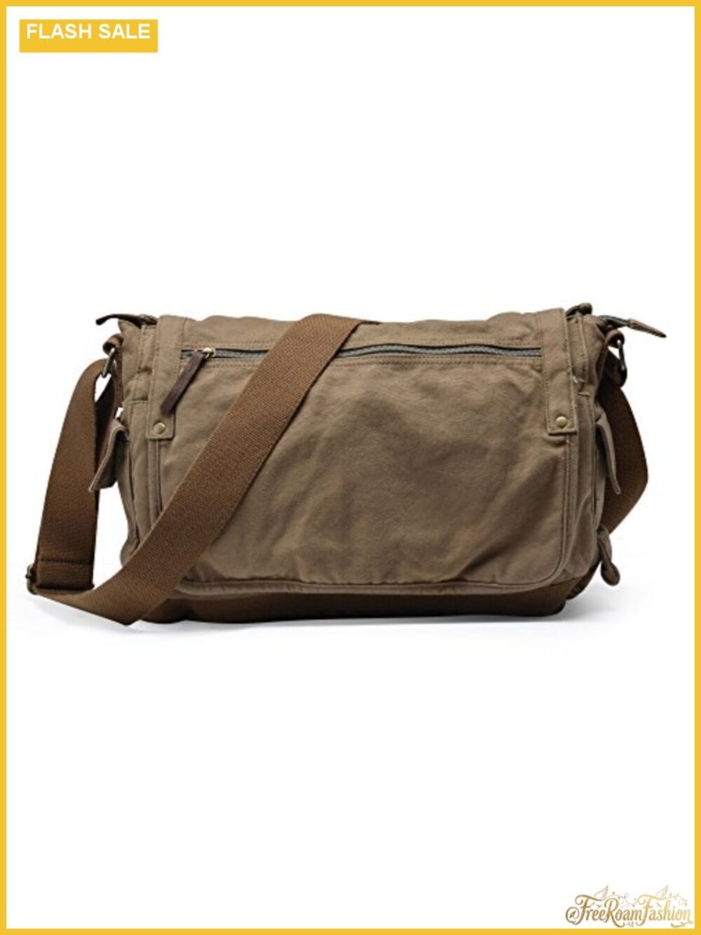 Canvas Messenger Bag Crossbody Shoulder Satchel Vintage Travel Work
